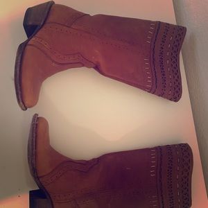 Woman’s leather boots